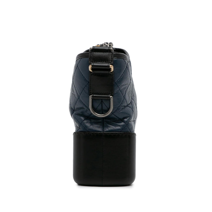 Chanel Small Bicolor Aged Calfskin Gabrielle Crossbody (SHG-pV2C0E)
