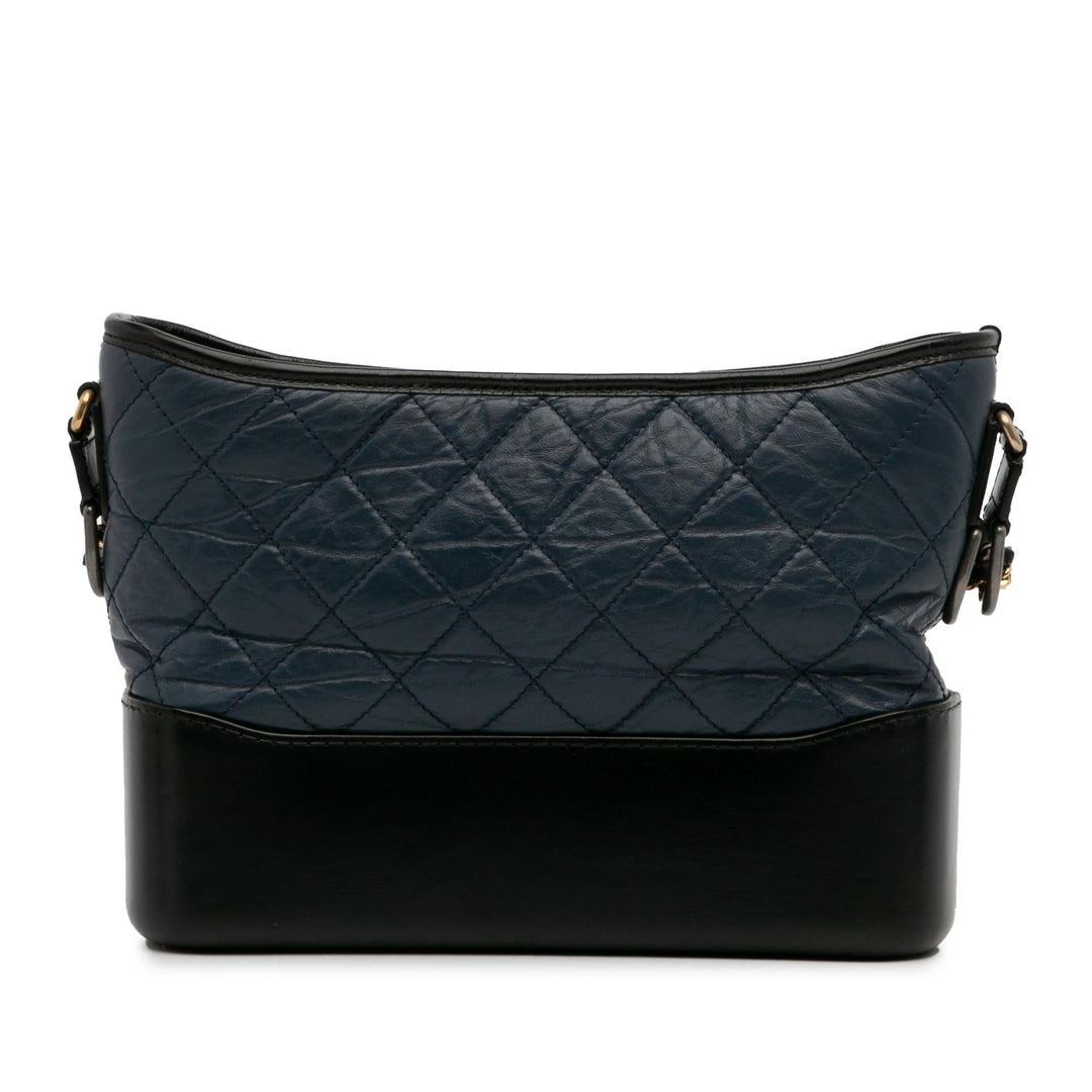 Top Quality Chanel Small Bicolor Aged Calfskin Gabrielle Crossbody (SHG-pV2C0E)