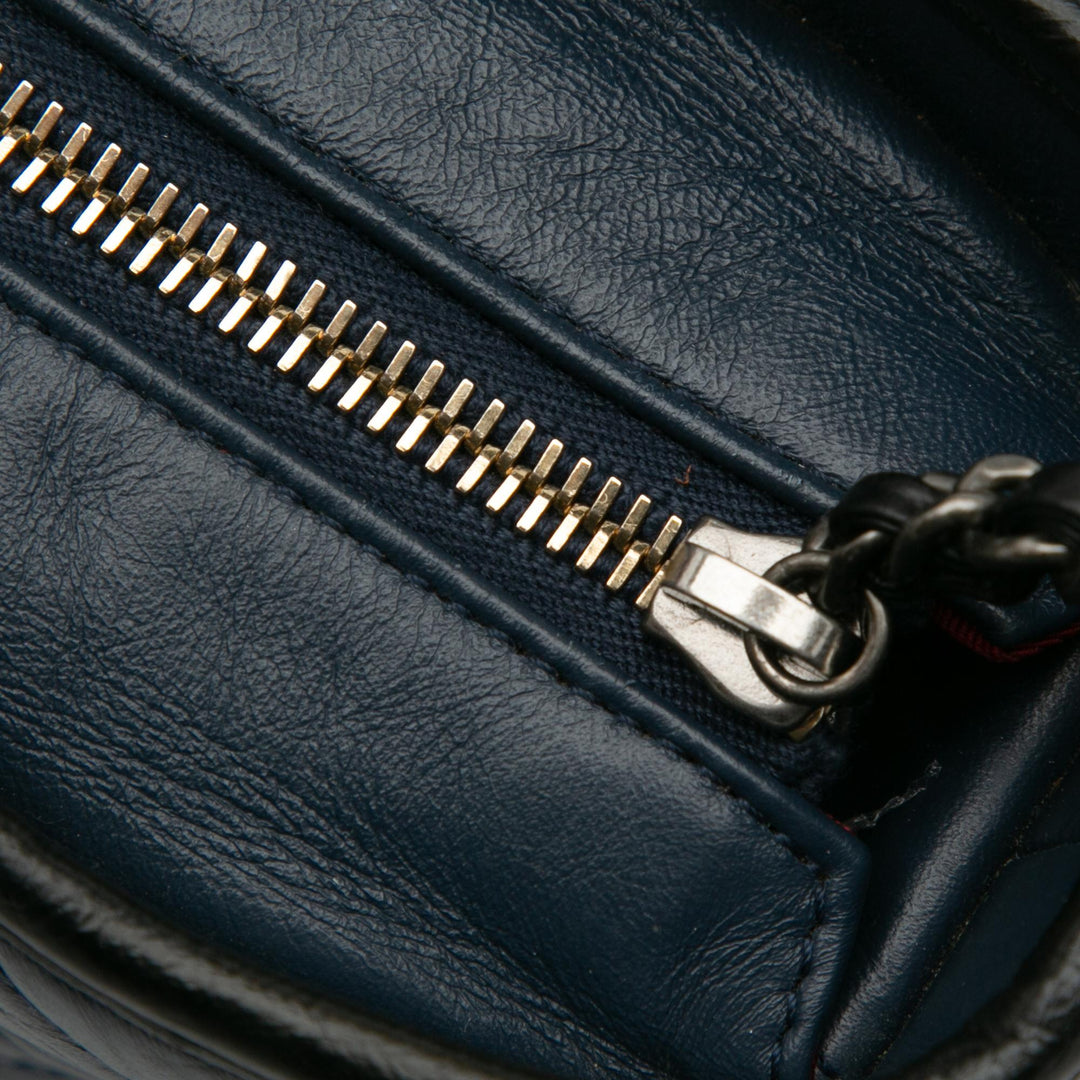 Chanel Small Bicolor Aged Calfskin Gabrielle Crossbody (SHG-pV2C0E)