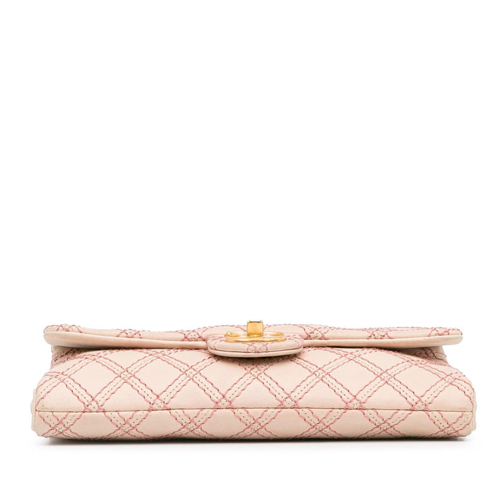 Top Quality Chanel Small Calfskin Triple Stitched Flap (SHG-MqcPxP)