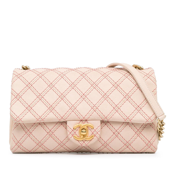 Top Quality Chanel Small Calfskin Triple Stitched Flap (SHG-MqcPxP)