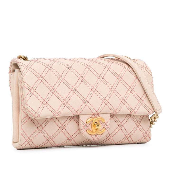 Top Quality Chanel Small Calfskin Triple Stitched Flap (SHG-MqcPxP)