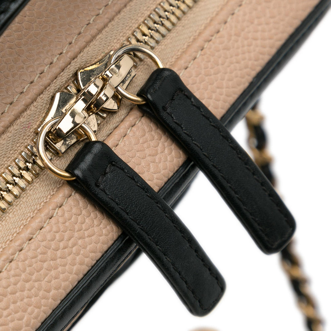 Top Quality Chanel Small Caviar CC Filigree Vanity Case (SHG-c7hubE)