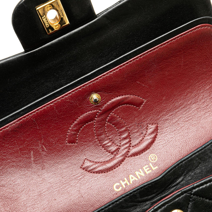 Top Quality Chanel Small Classic Lambskin Double Flap (SHG-4PLN3c)