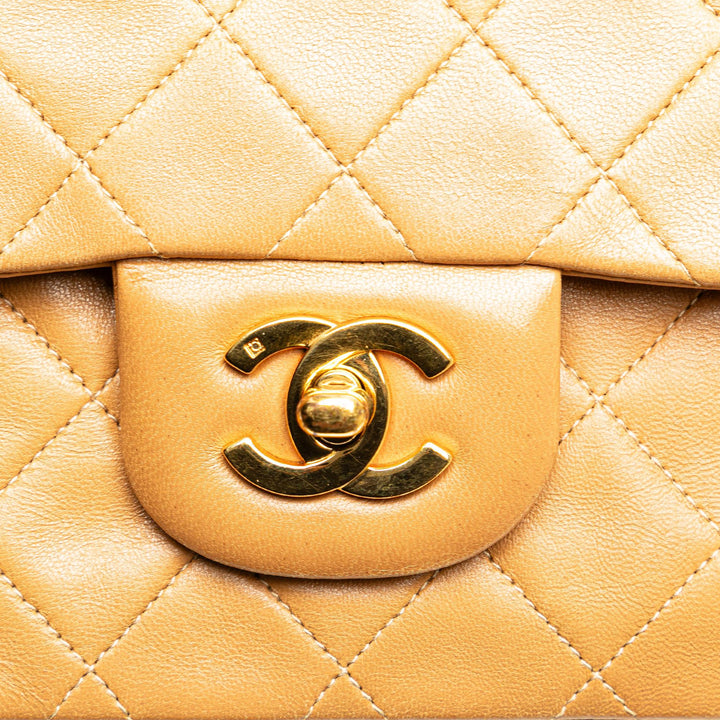 Top Quality Chanel Small Classic Lambskin Double Flap (SHG-wnxwOT)