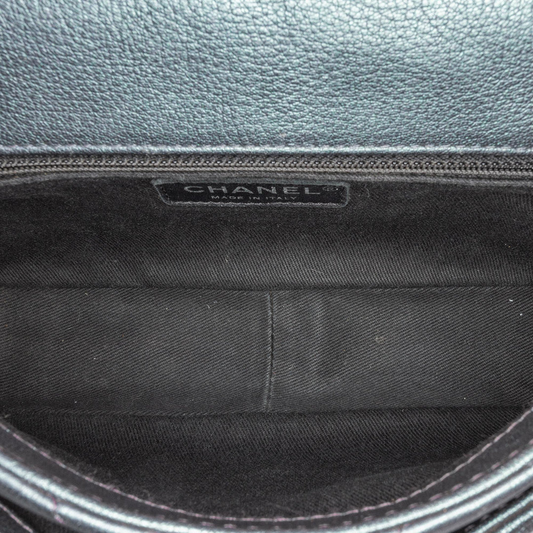 Top Quality Chanel Small Iridescent Goatskin Double Carry Waist Chain Flap (SHG-X2kuQ2)