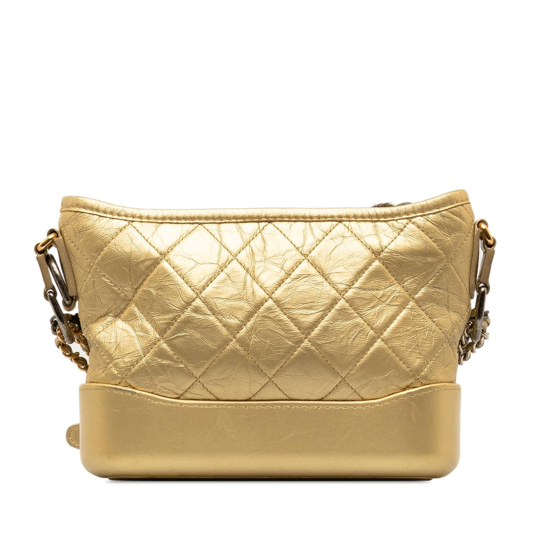 Top Quality Chanel Small Metallic Lambskin Gabrielle Crossbody (SHG-XYucts)