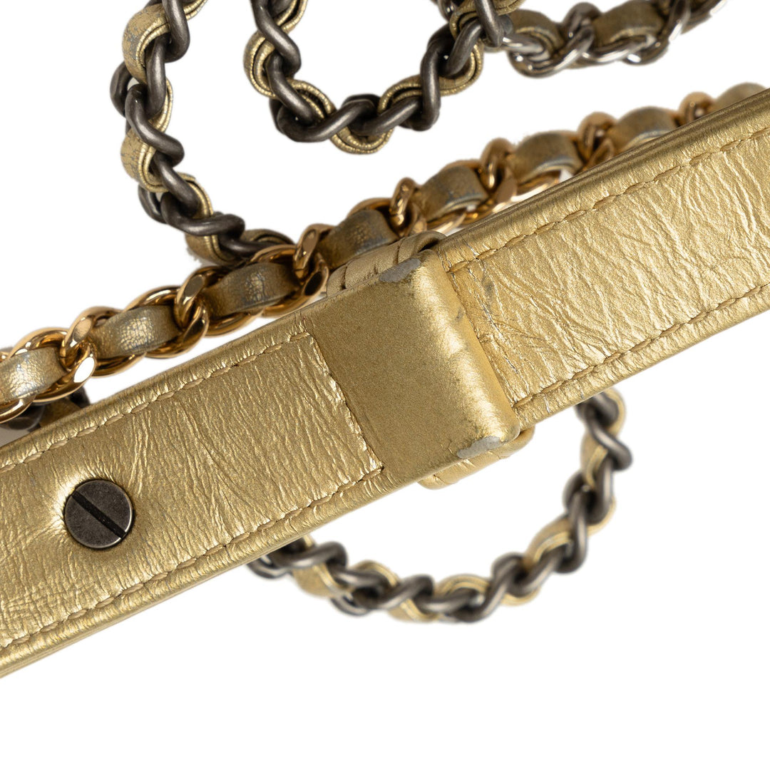 Top Quality Chanel Small Metallic Lambskin Gabrielle Crossbody (SHG-XYucts)