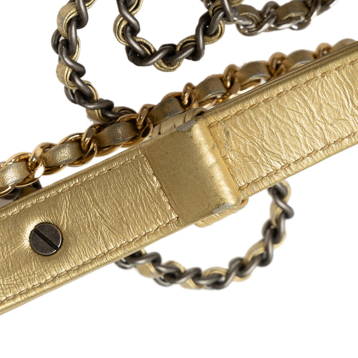 Top Quality Chanel Small Metallic Lambskin Gabrielle Crossbody (SHG-XYucts)