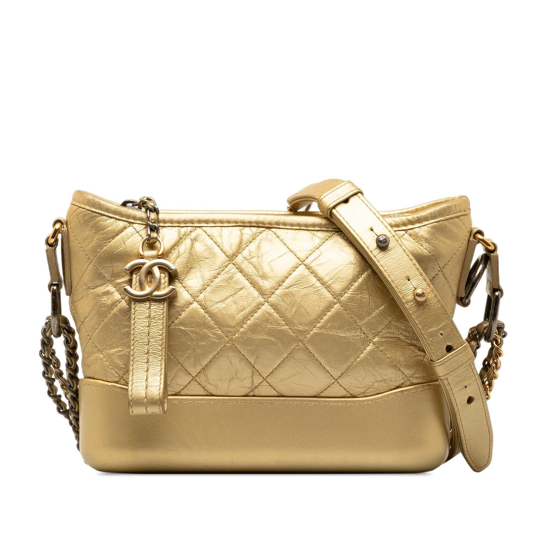 Top Quality Chanel Small Metallic Lambskin Gabrielle Crossbody (SHG-XYucts)