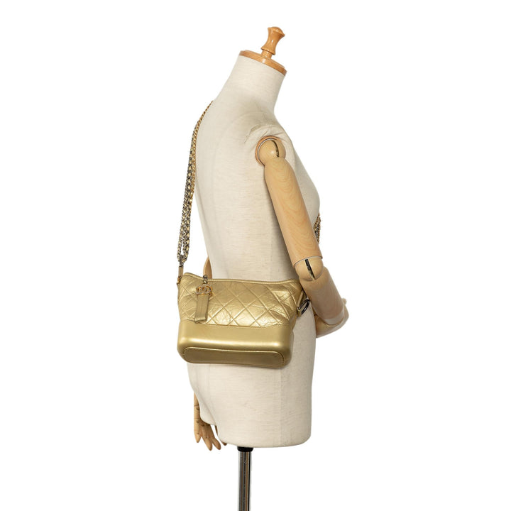 Top Quality Chanel Small Metallic Lambskin Gabrielle Crossbody (SHG-XYucts)