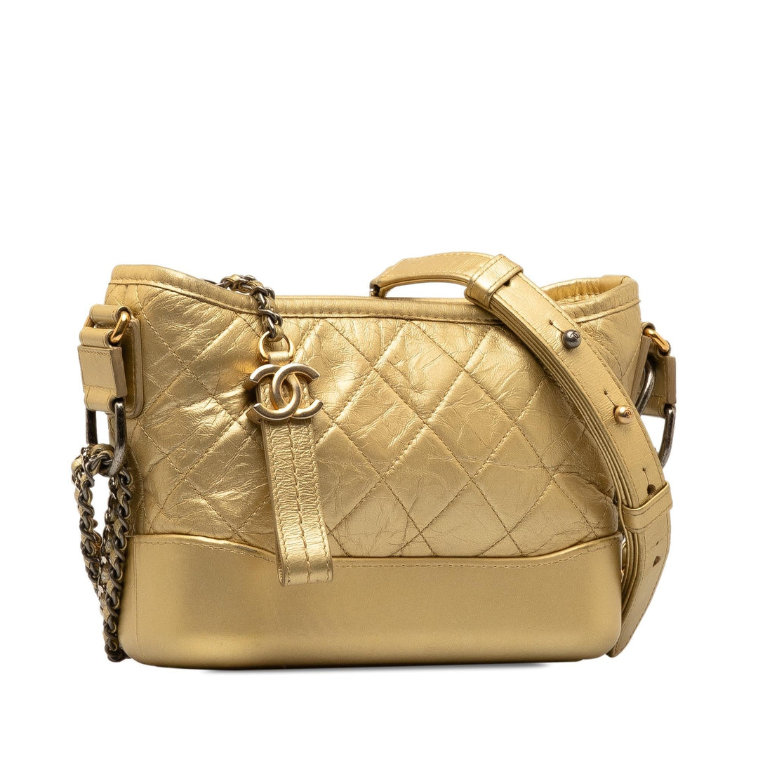 Top Quality Chanel Small Metallic Lambskin Gabrielle Crossbody (SHG-XYucts)