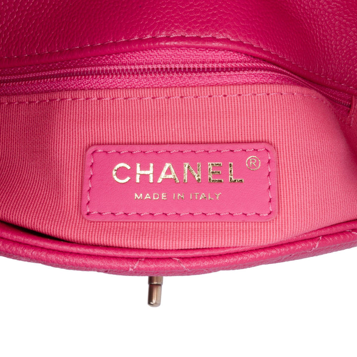 Top Quality Chanel Small Quilted Caviar Chain Melody Flap (SHG-NhLCtj)