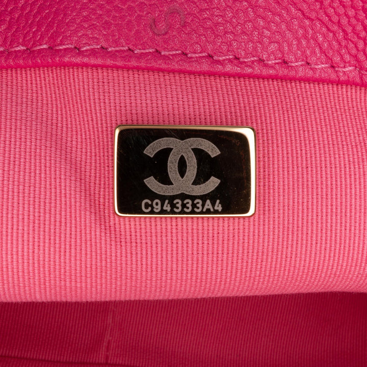 Top Quality Chanel Small Quilted Caviar Chain Melody Flap (SHG-NhLCtj)