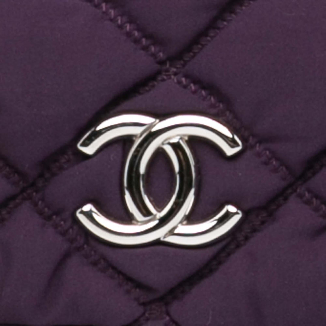 Top Quality Chanel Small Quilted Nylon Bubble Flap (SHG-r6sHt1)