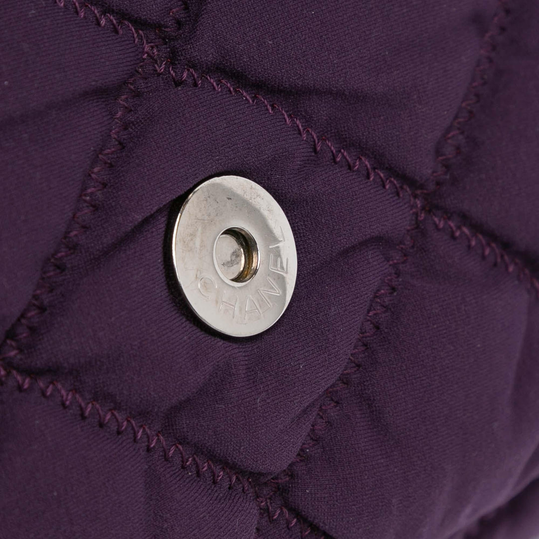 Top Quality Chanel Small Quilted Nylon Bubble Flap (SHG-r6sHt1)