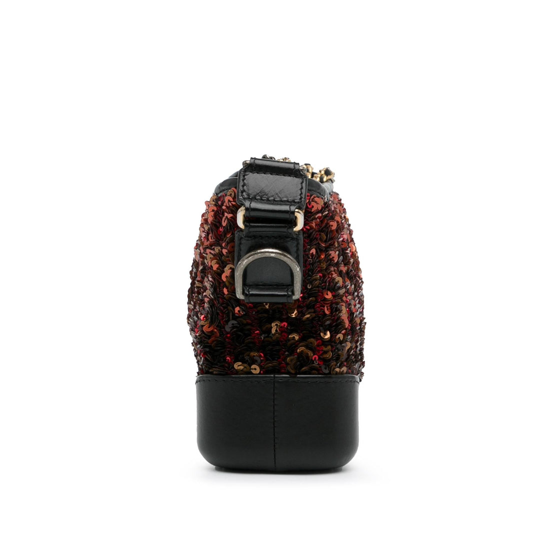 Chanel Small Sequin Gabrielle Crossbody (SHG-koyBck)