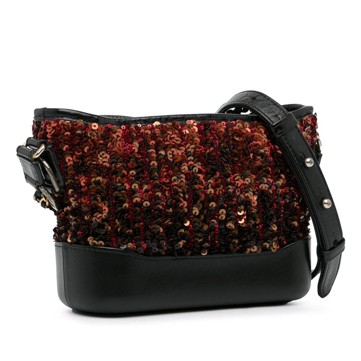 Chanel Small Sequin Gabrielle Crossbody (SHG-koyBck)