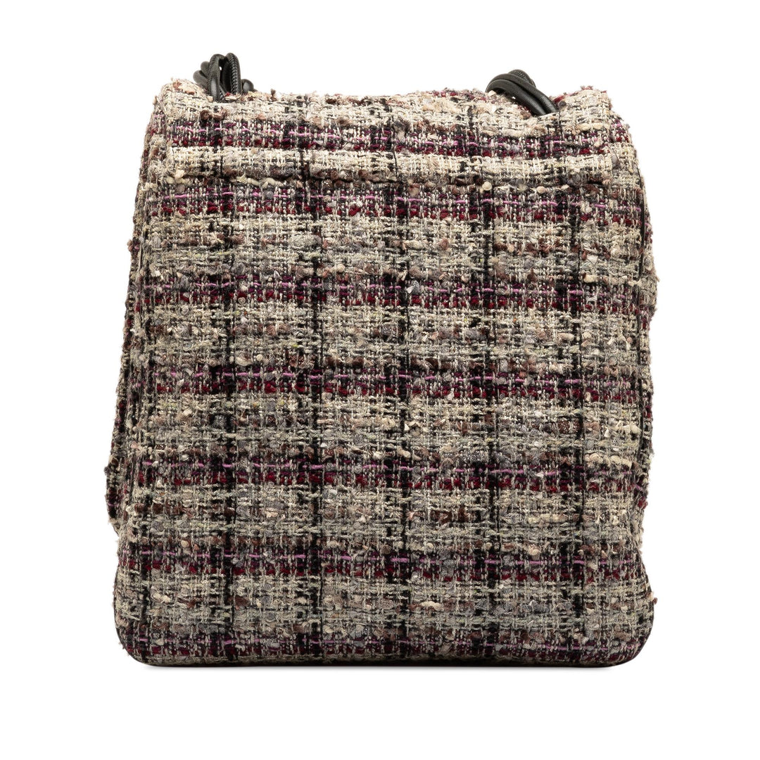 Top Quality Chanel Tweed Camellia Crossbody (SHG-U2f14G)