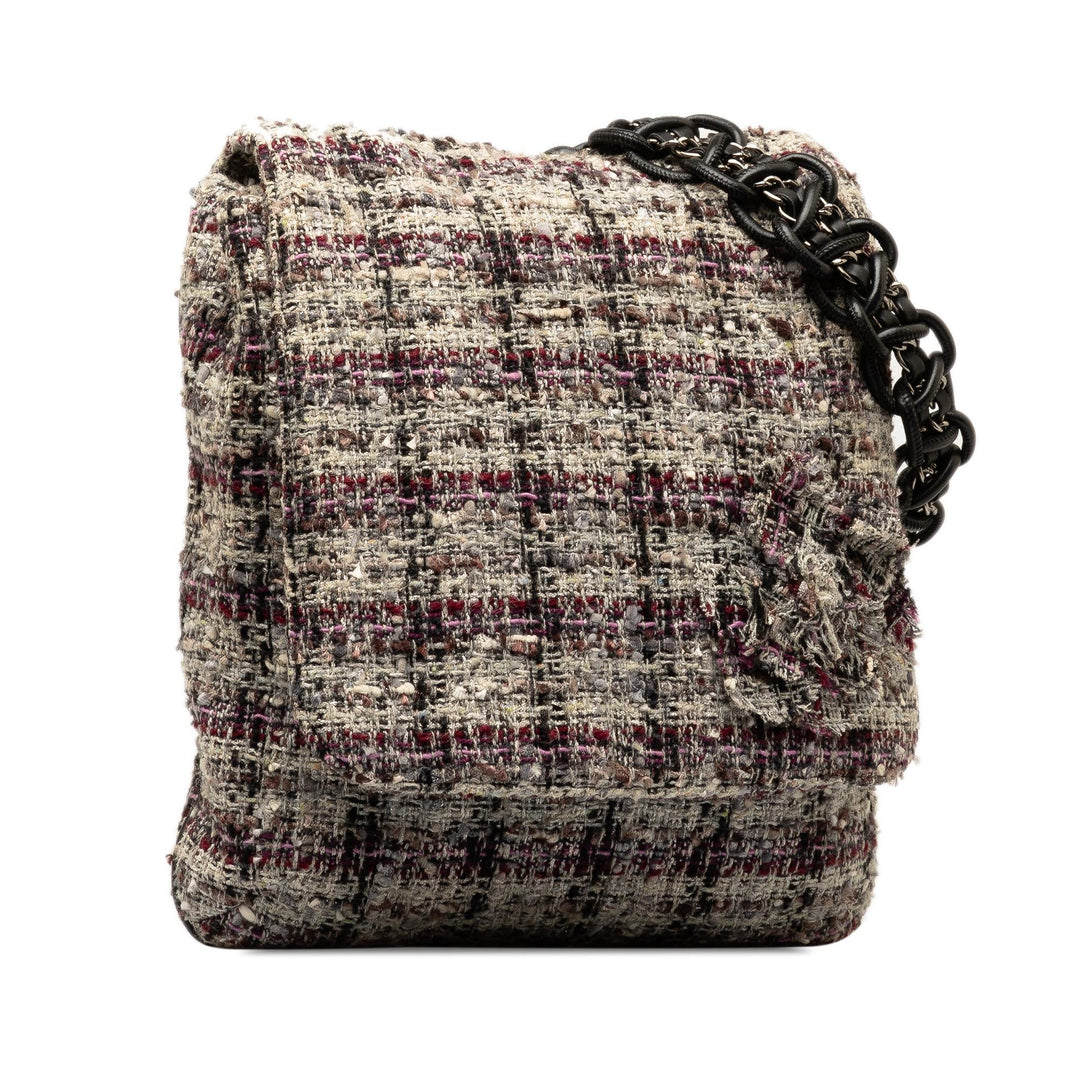 Top Quality Chanel Tweed Camellia Crossbody (SHG-U2f14G)