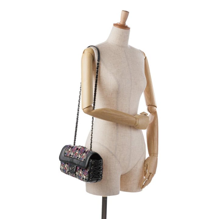 Top Quality Chanel Tweed Coco Corset Flap (SHG-aHwuBO)