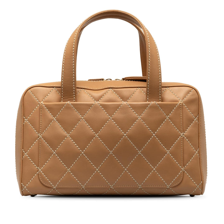 Top Quality Chanel Wild Stitch Lambskin Handbag (SHG-X7qxHU)