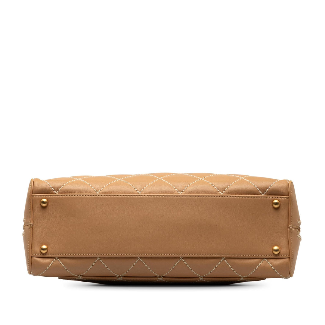 Top Quality Chanel Wild Stitch Lambskin Handbag (SHG-X7qxHU)