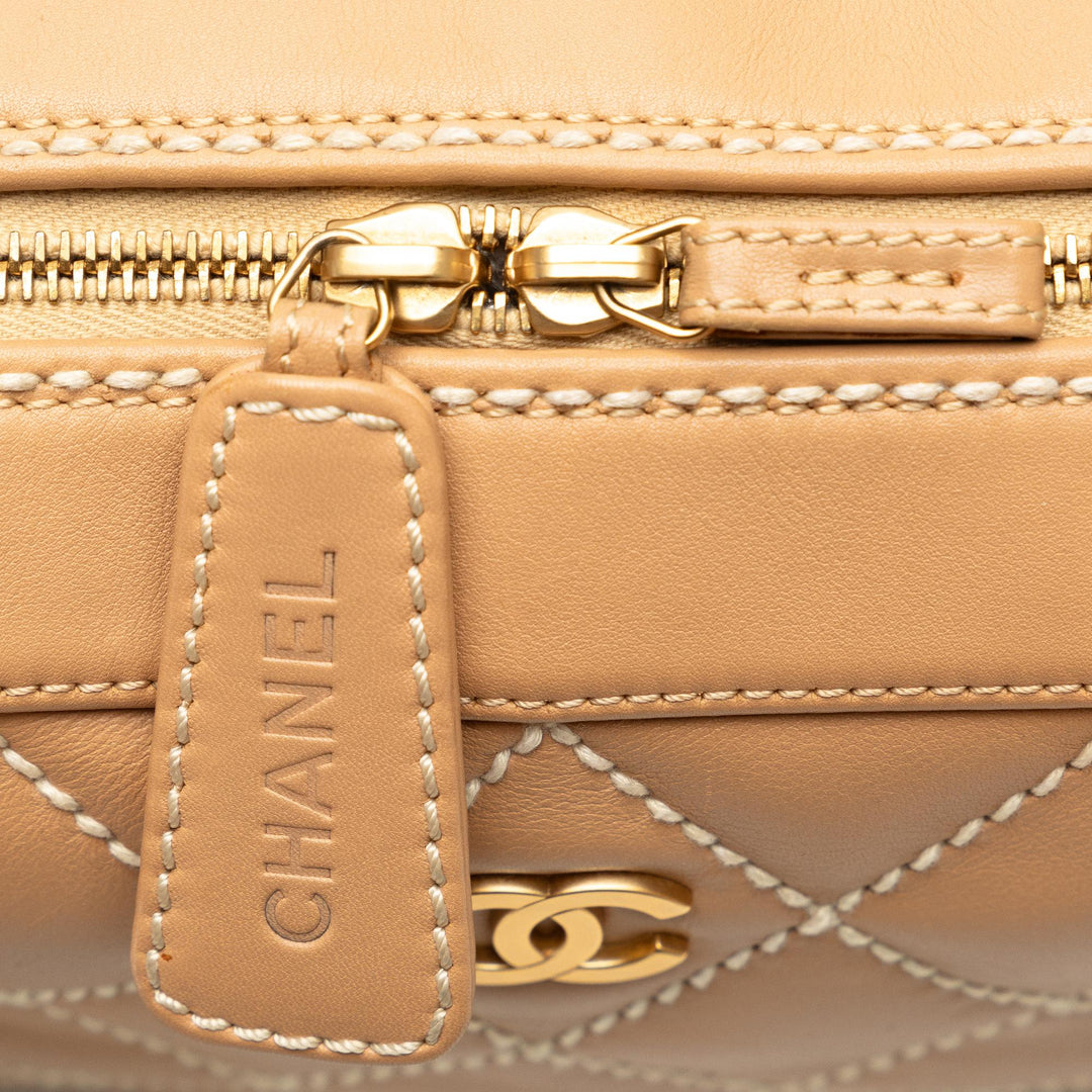 Top Quality Chanel Wild Stitch Lambskin Handbag (SHG-X7qxHU)