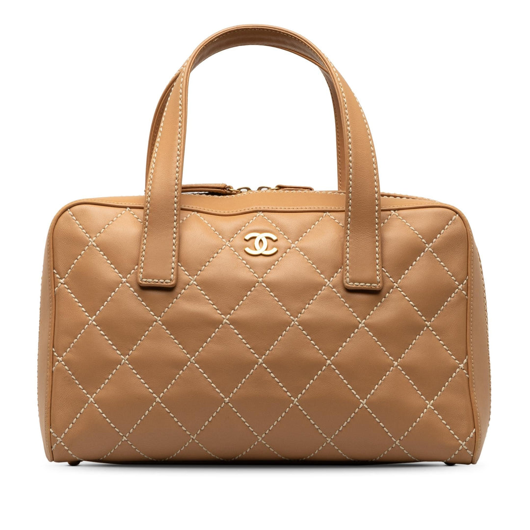 Top Quality Chanel Wild Stitch Lambskin Handbag (SHG-X7qxHU)