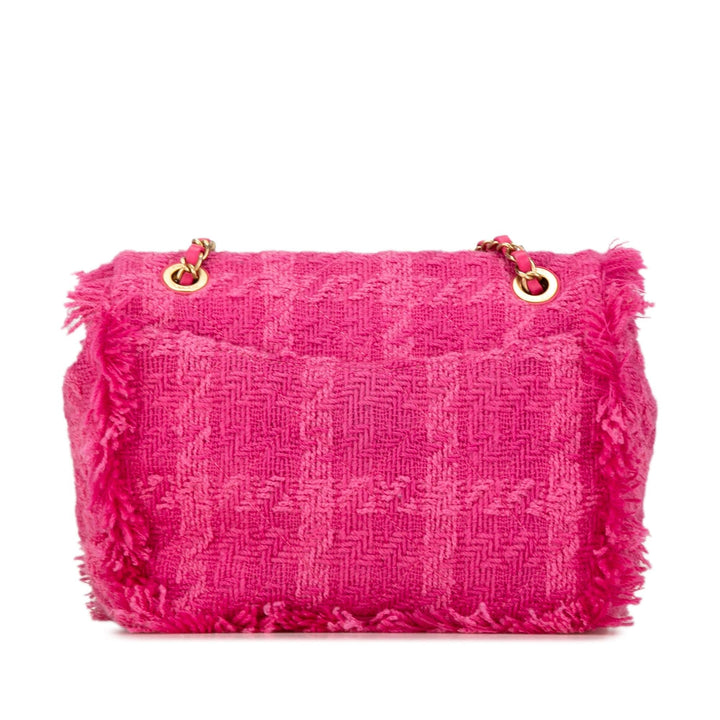 Top Quality Chanel Wool Tweed Giant Logo Flap (SHG-QVYxbc)