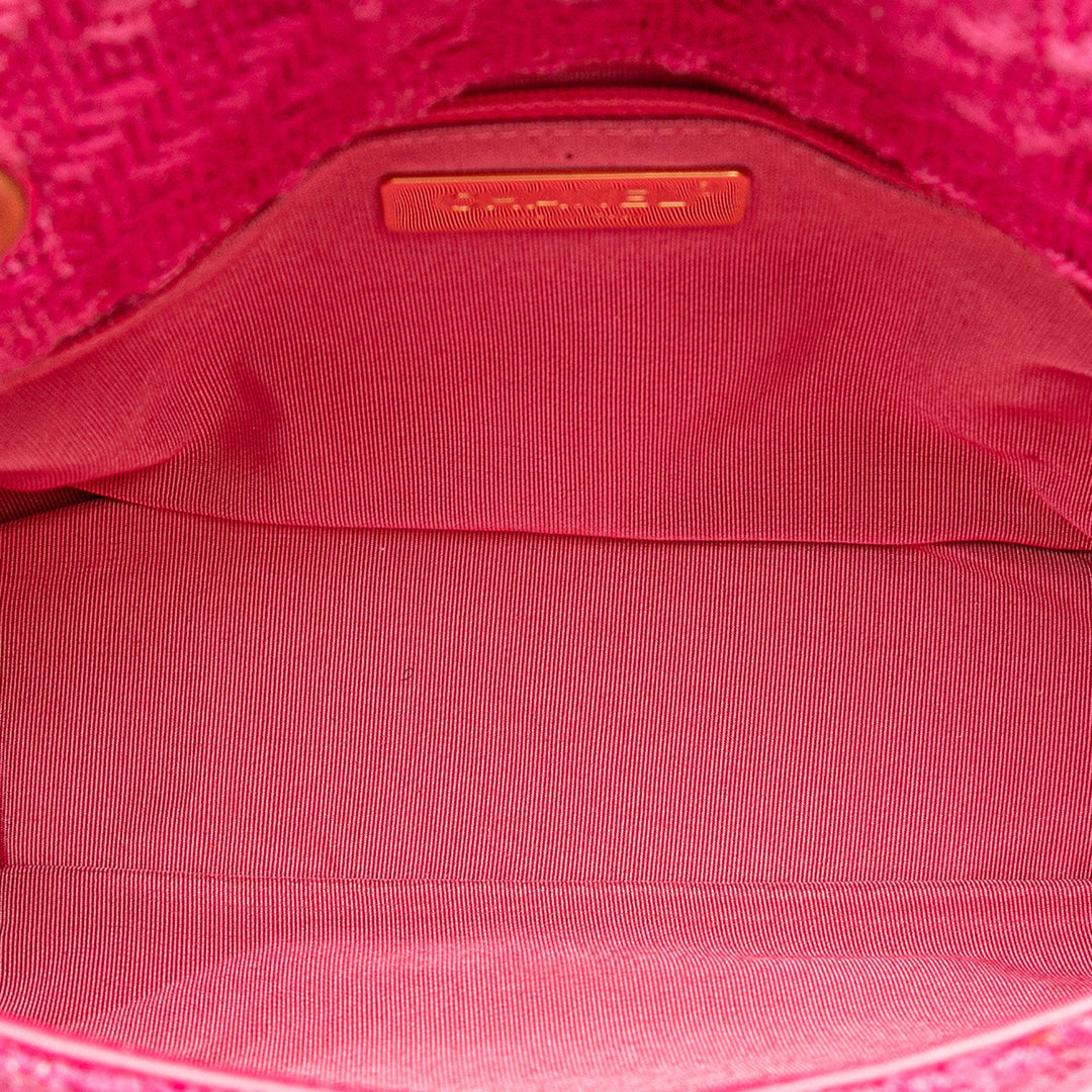 Top Quality Chanel Wool Tweed Giant Logo Flap (SHG-QVYxbc)