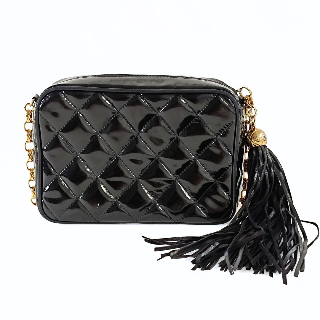 Top Quality Chanel Top Quality Chanel Top Quality Chanel vintage Camera Matelasse bag in patent leather