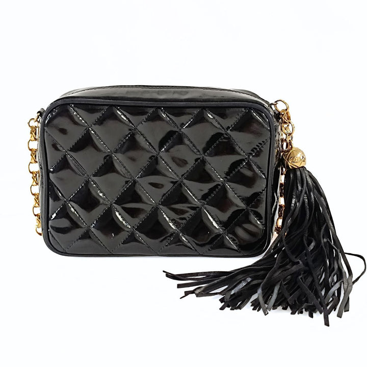 Top Quality Chanel Top Quality Chanel Top Quality Chanel vintage Camera Matelasse bag in patent leather