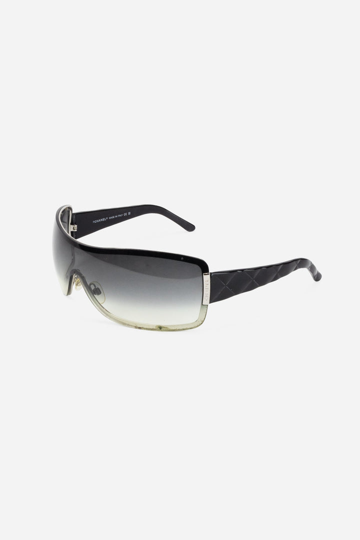 Black Shield Sunglasses