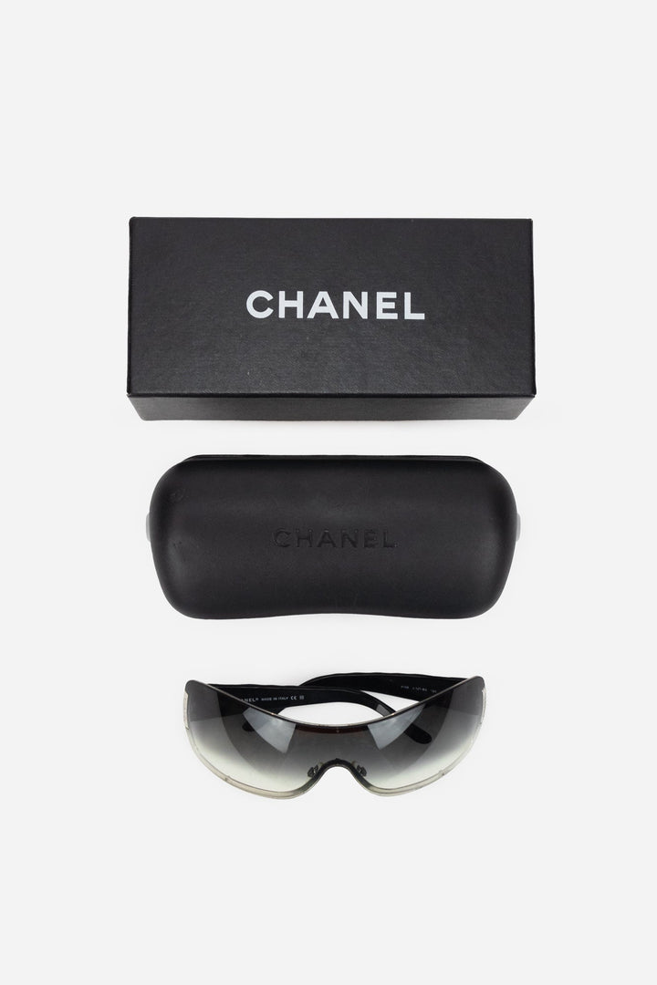 Black Shield Sunglasses