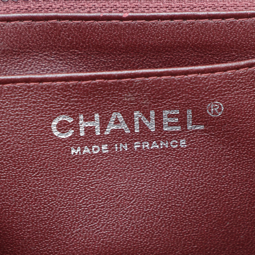 Chanel Black CC Classic Single Flap Jumbo Bag