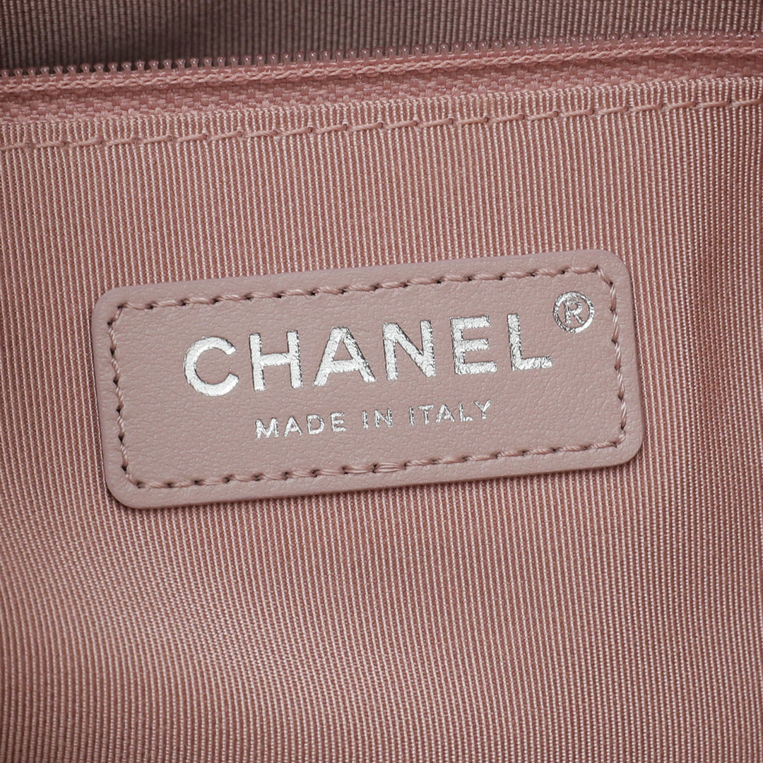 Chanel Light Peach Gabrielle Medium Hobo Bag