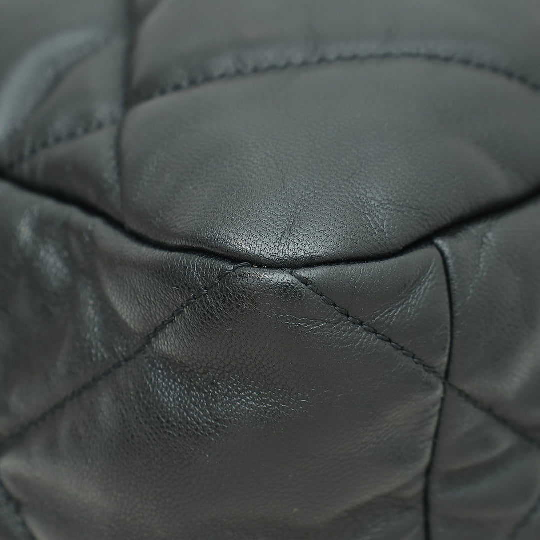 Chanel Black CC 19 Maxi Flap Bag
