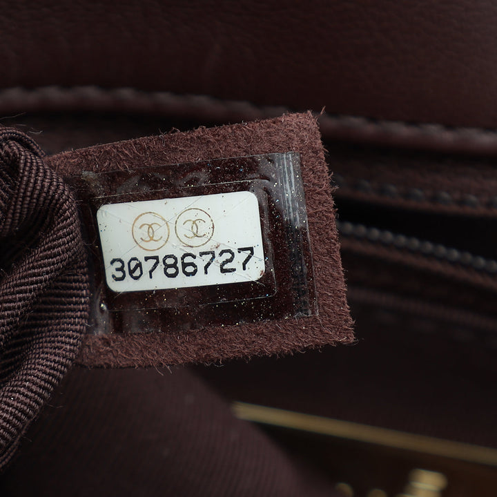 Chanel Chocolate Brown CC 19 Small Bag