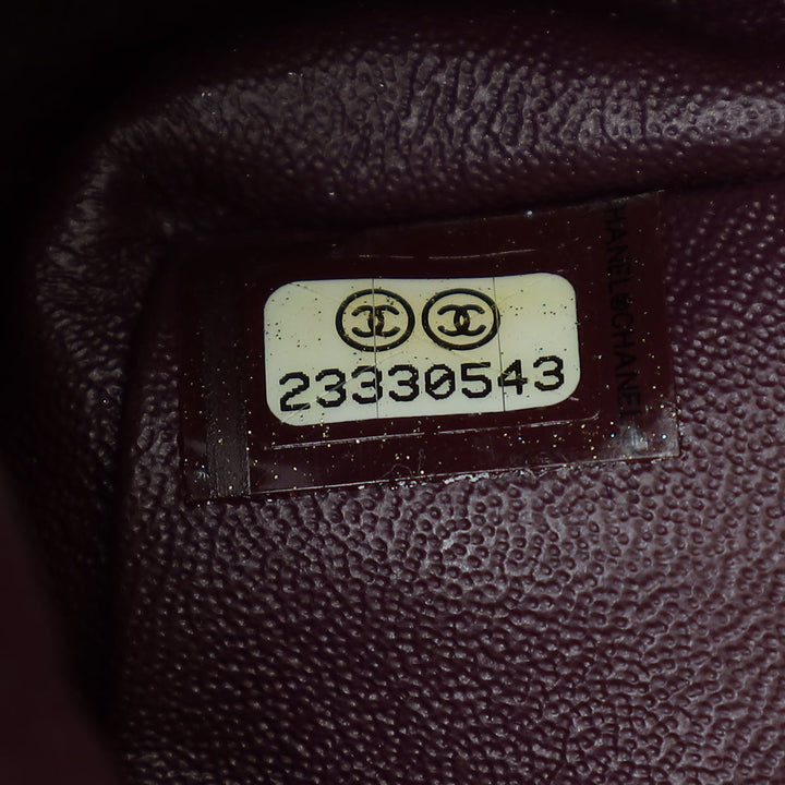 Chanel Violet CC Classic Rectangular Mini Flap Bag