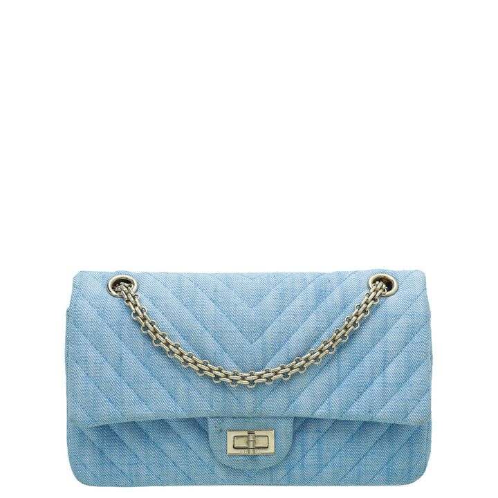 Chanel Light Denim 2.55 Reissue Double Flap 225 Bag