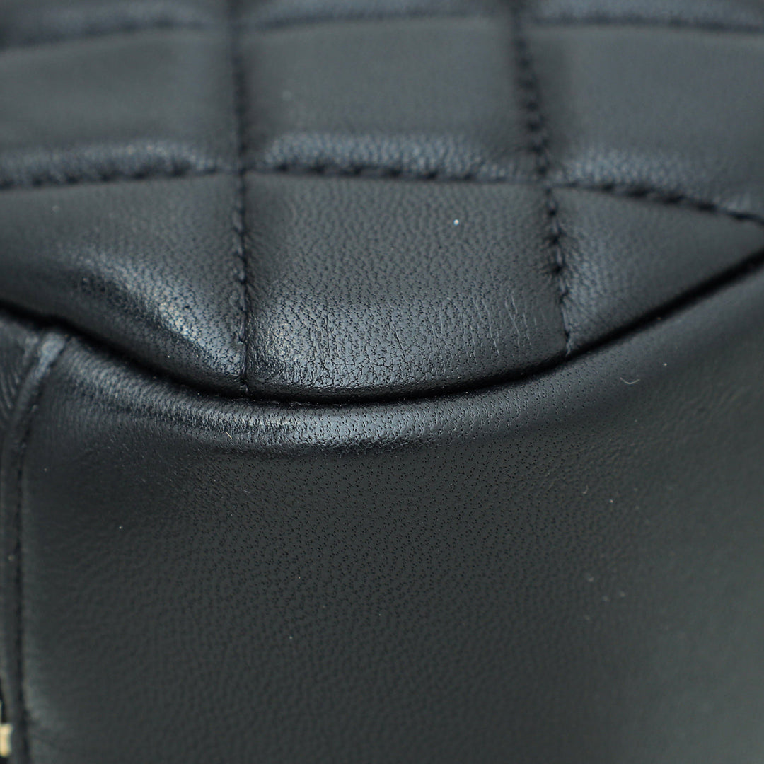 Chanel Black CC Classic Pouch
