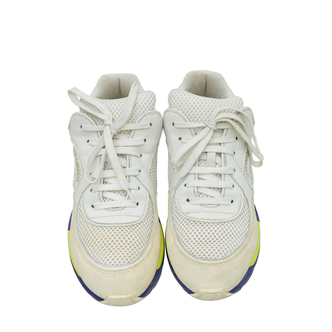 Chanel Multicolor CC Mesh Sneakers 37