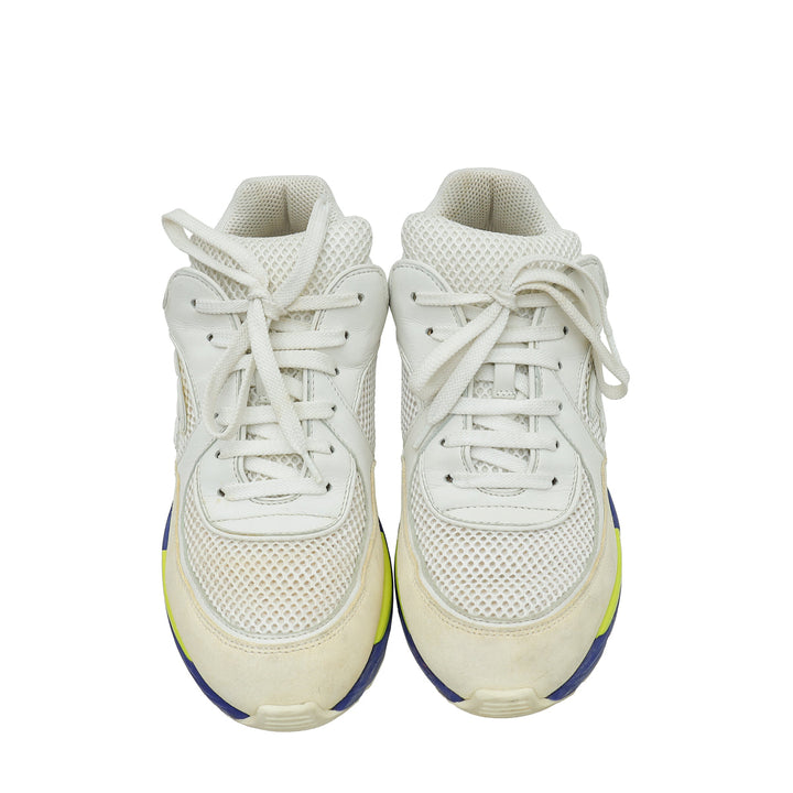 Chanel Multicolor CC Mesh Sneakers 37