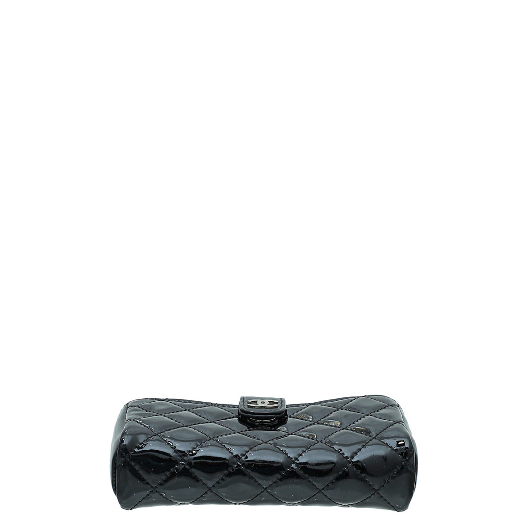 Chanel Black CC Phone Holder Pouch