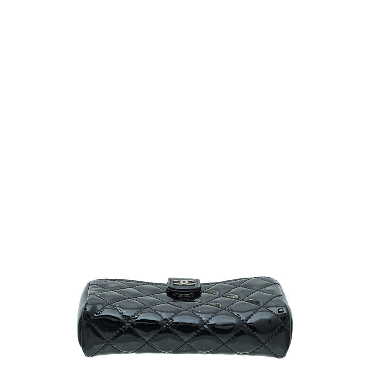 Chanel Black CC Phone Holder Pouch