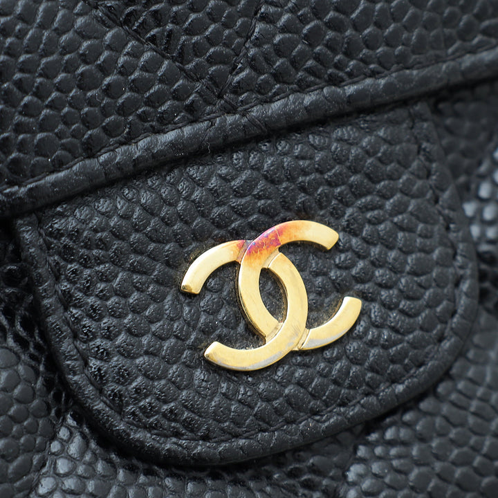 Chanel Black CC Classic Long Wallet