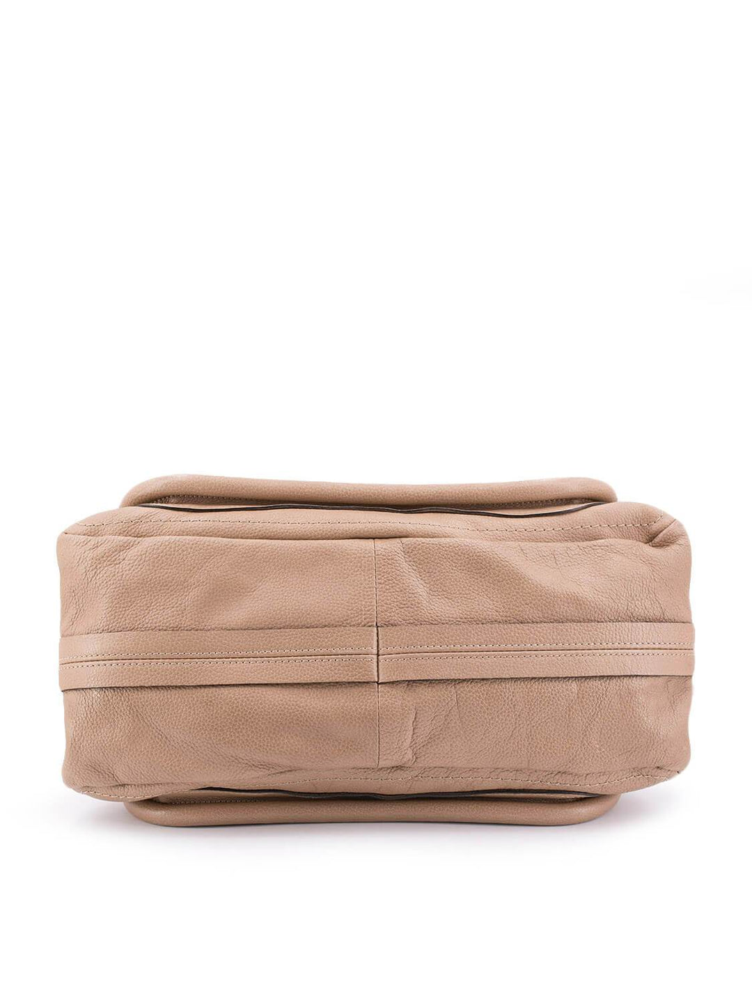 Chloe Calfskin Medium Paraty Bag Beige