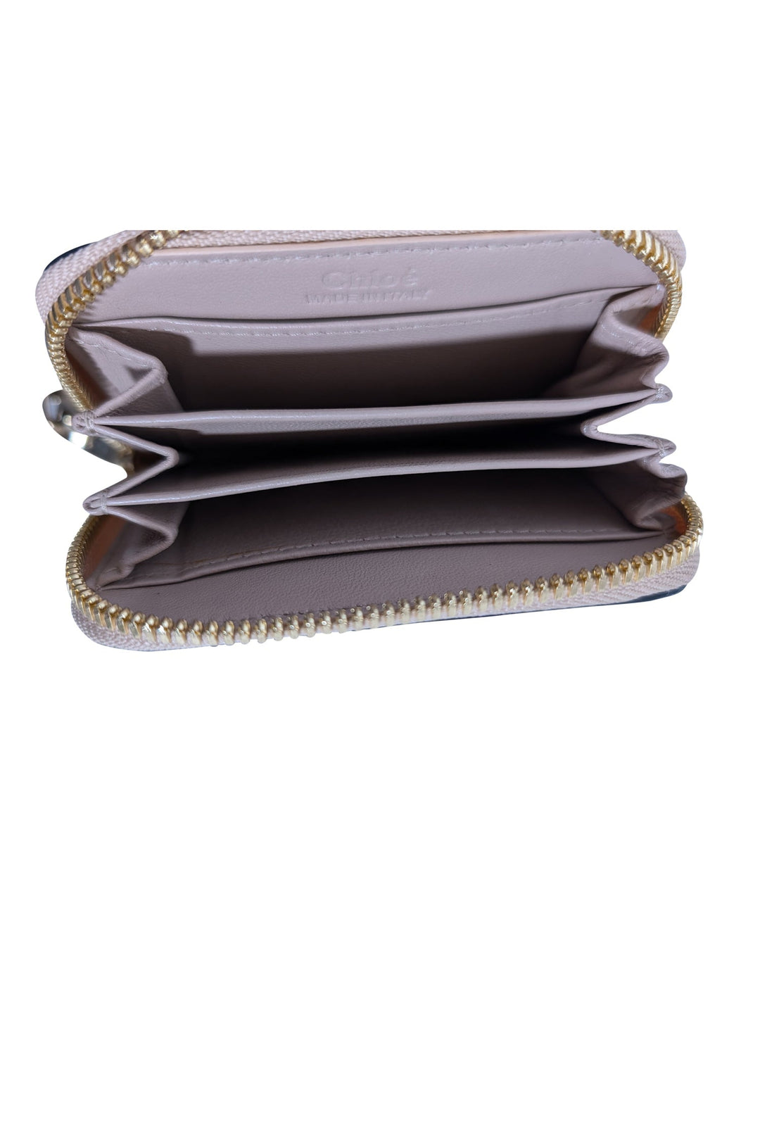 Chloe - Sage Green & Black Small Leather Wallet