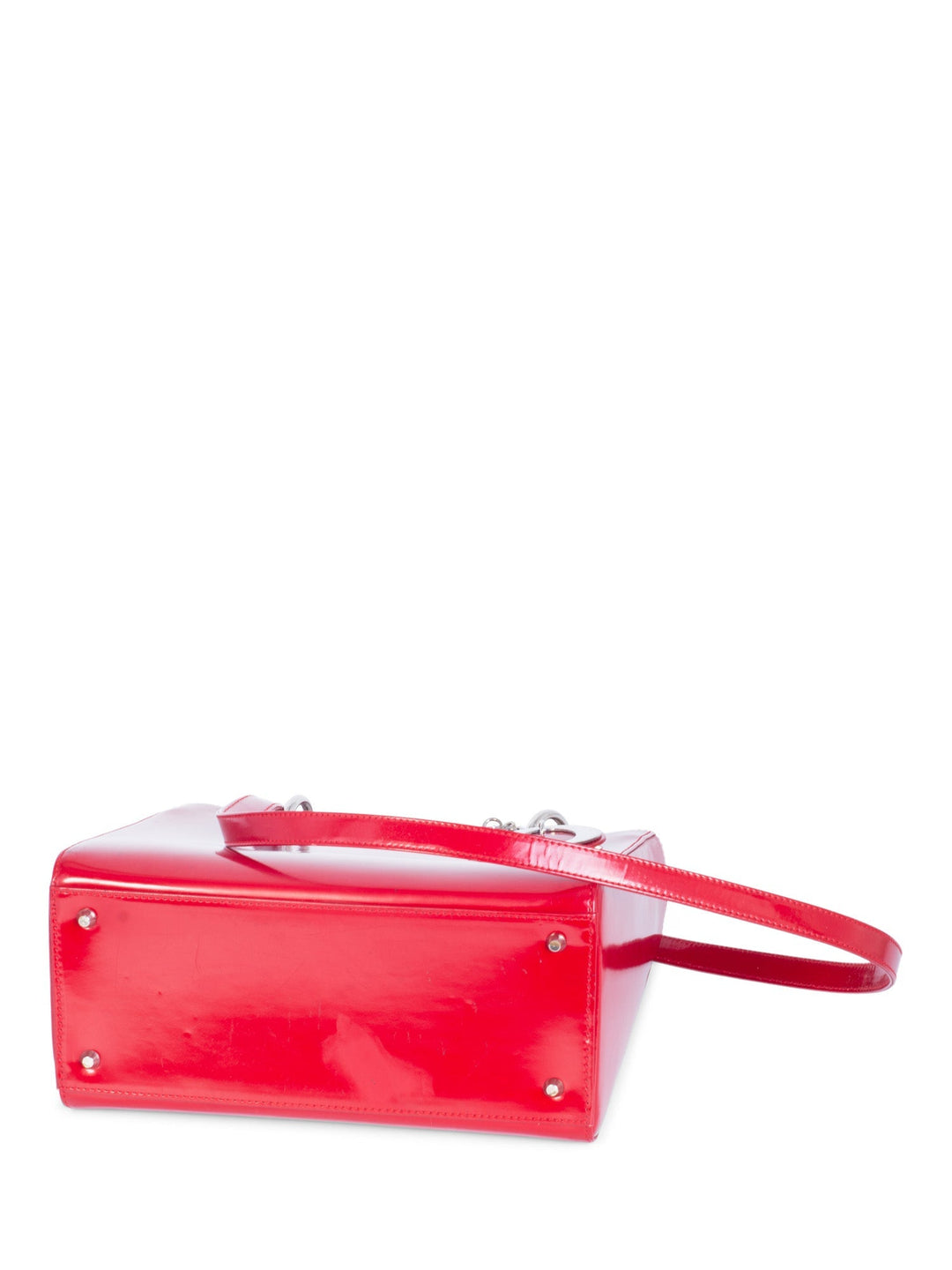 Christian Top quality Dior Leather Medium Lady Bag Red